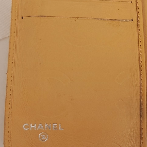 CHANEL Cambon Quilted Yen Light Brown Long Wallet - Picture 10 of 15